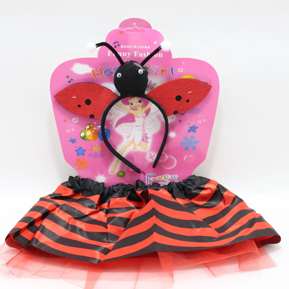 Tutu de Mariquita con Diadema