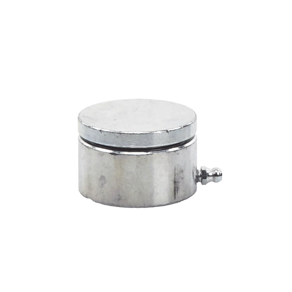 (87G) - Bisagra inferior con cojinete de empuje / Para puertas batientes / Hasta 1400 lb (650 kg) por par / Galvanizada / Para Soldar / 2-11/16" de diámetro