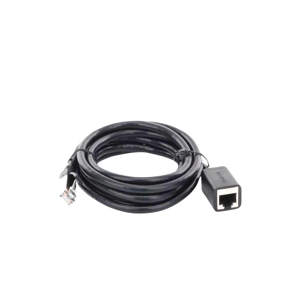 Cable de Extensión Cat6 RJ45 F/UTP / Macho a Hembra / 2m / Método de conexión 568B / Velocidad de transmisión 1000Mbps / Ancho de banda del canal 250MHz / Caja de Cobre / Negro