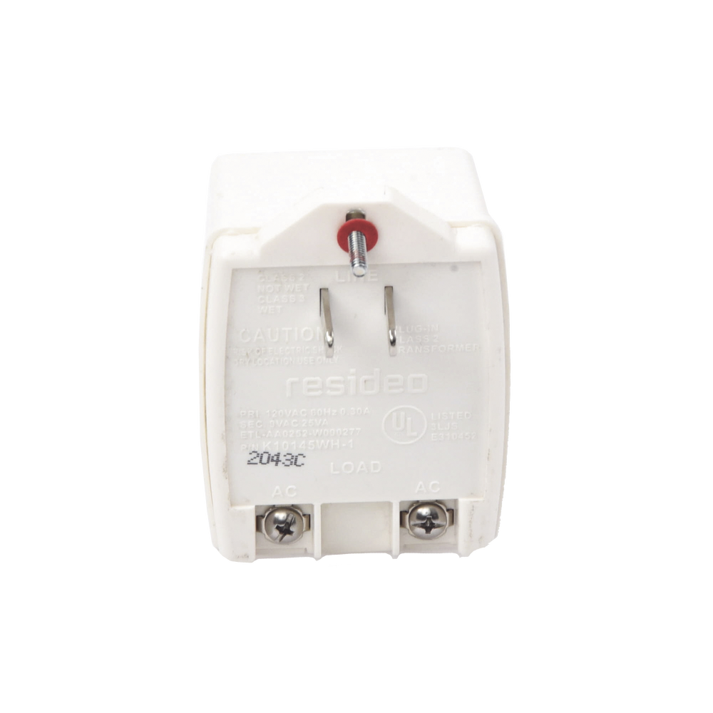 9 Vac, 25 VA Wall Transformer.