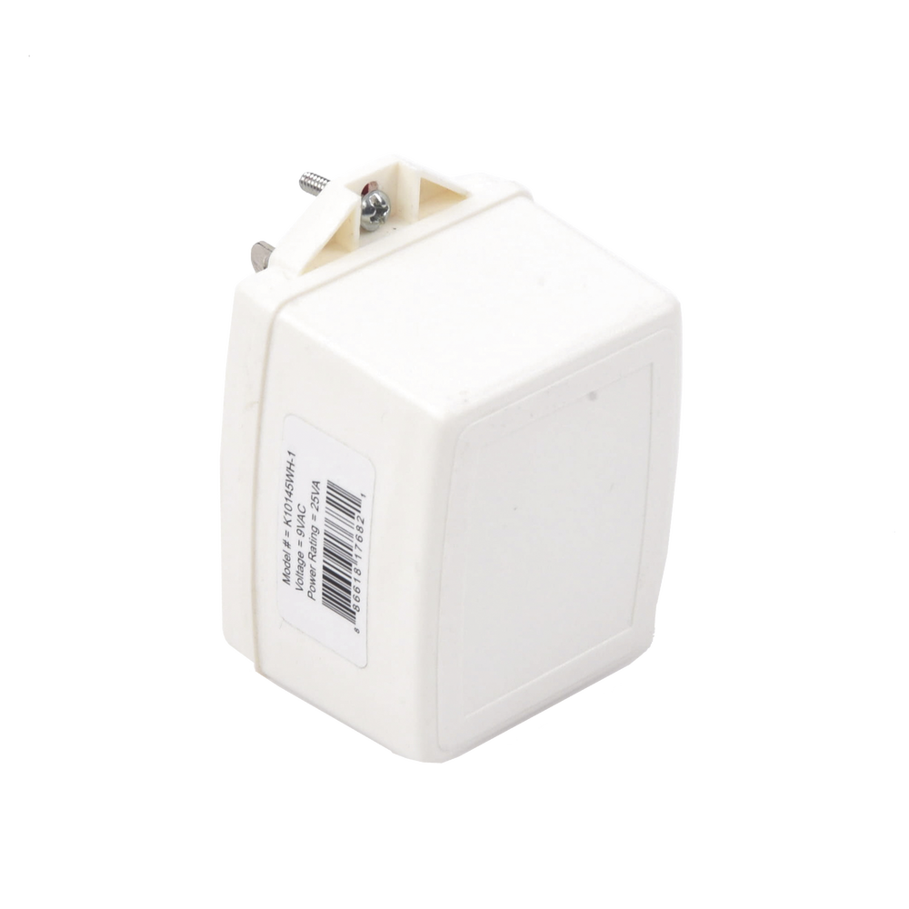 9 Vac, 25 VA Wall Transformer.