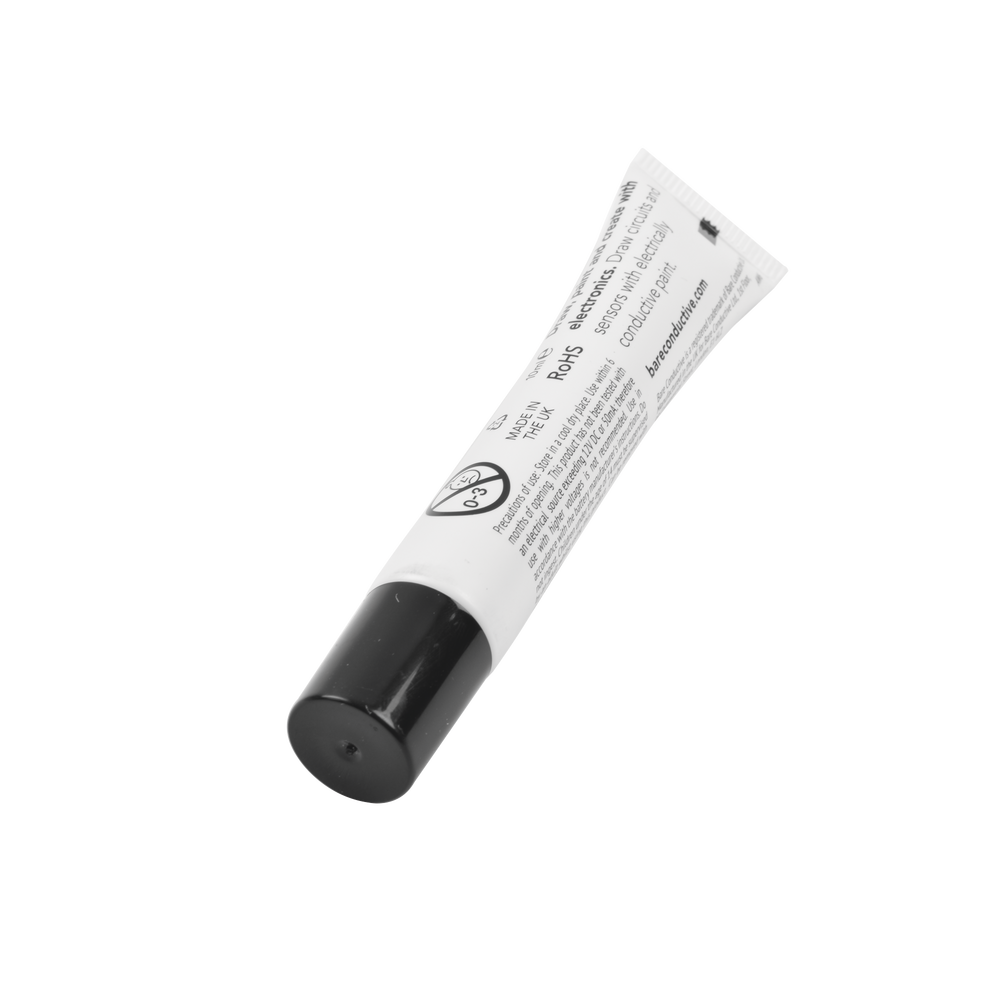Black Conductive Exposure Paint, in 10 ml Tube.