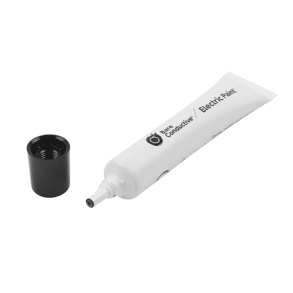 Black Conductive Exposure Paint, in 10 ml Tube.