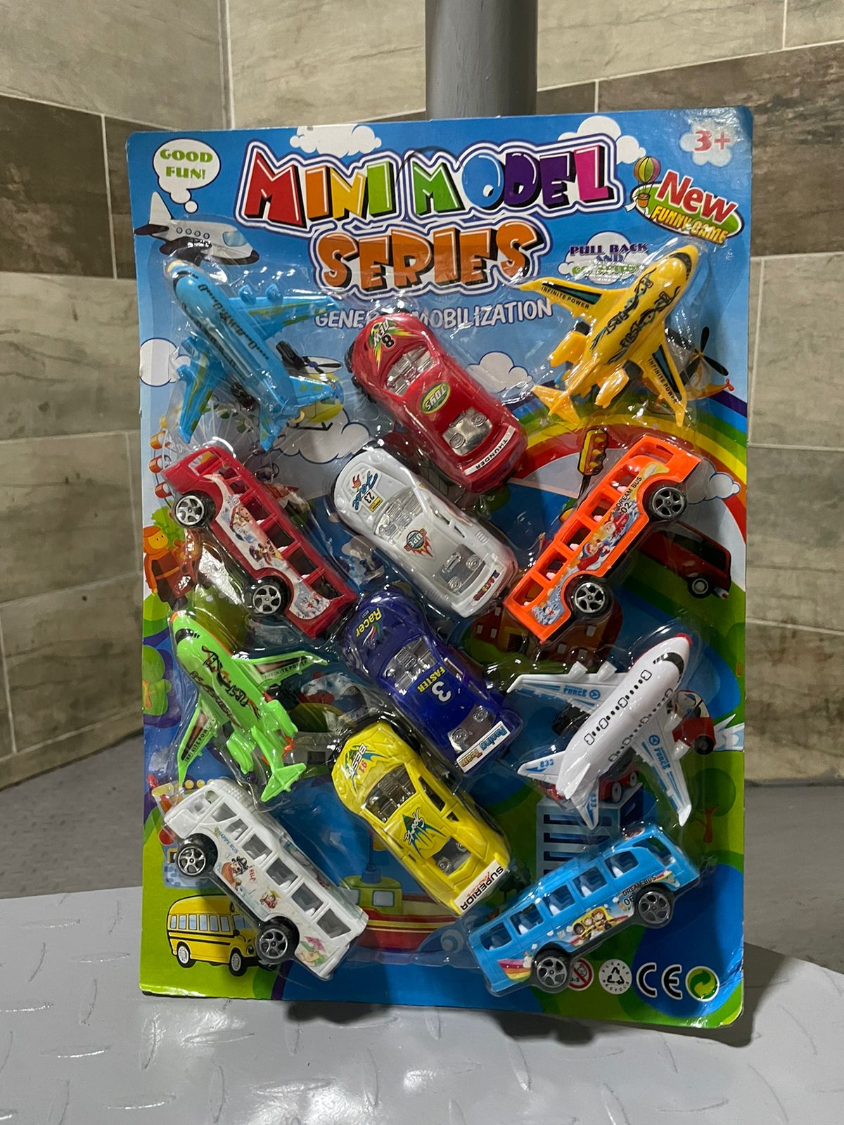Set De Carritos con aviones