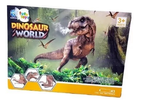 Dinosaurios T- Rex Juguete Luces Movimie