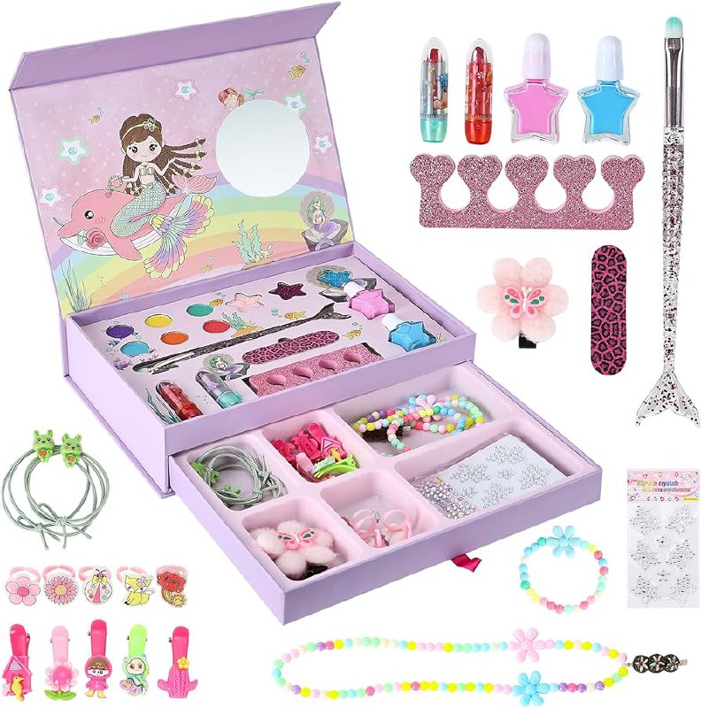 Kit de maquillaje sirena