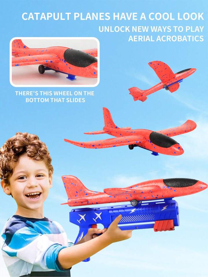 JUGUETE PISTOLAS DE AVIONES 3X1
