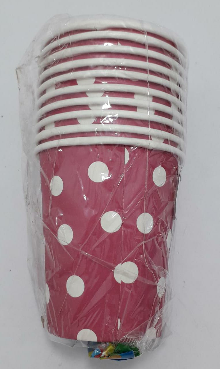 Vaso fuscia puntos x 10 7 onz