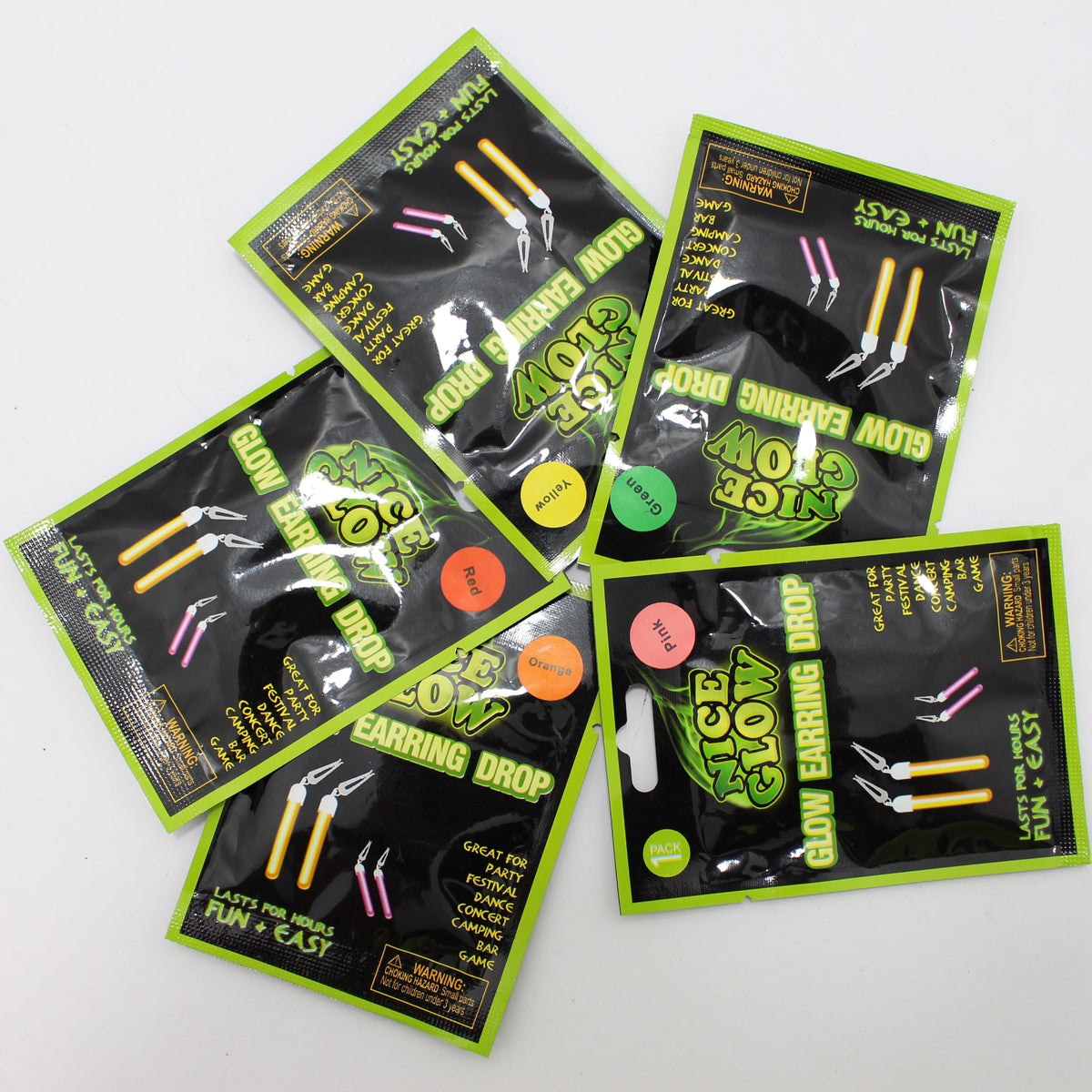 Pendiente neon para hora loca
