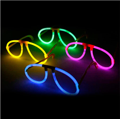 Gafa neon para fiesta