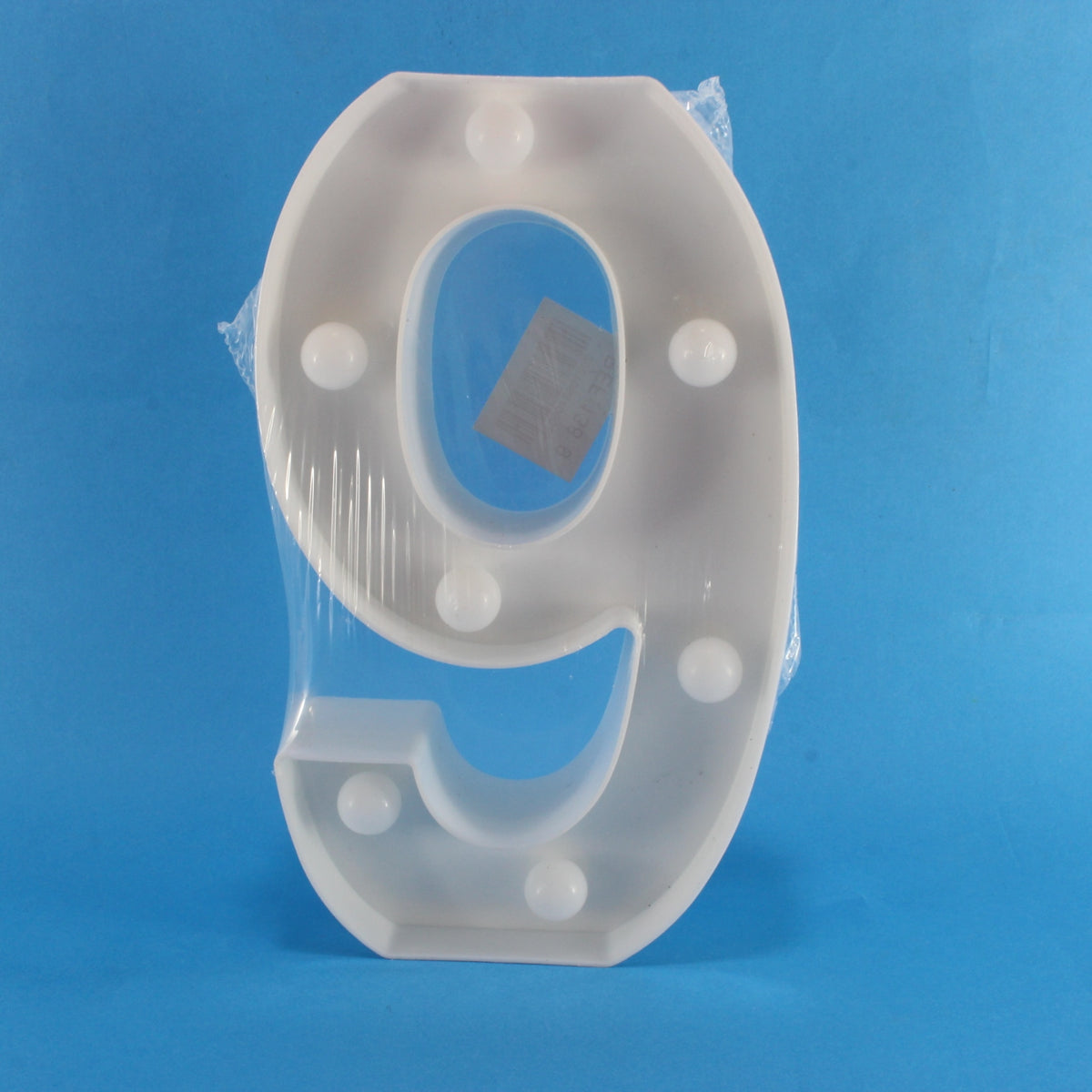 Numero Led (9) Cálida decorativo
