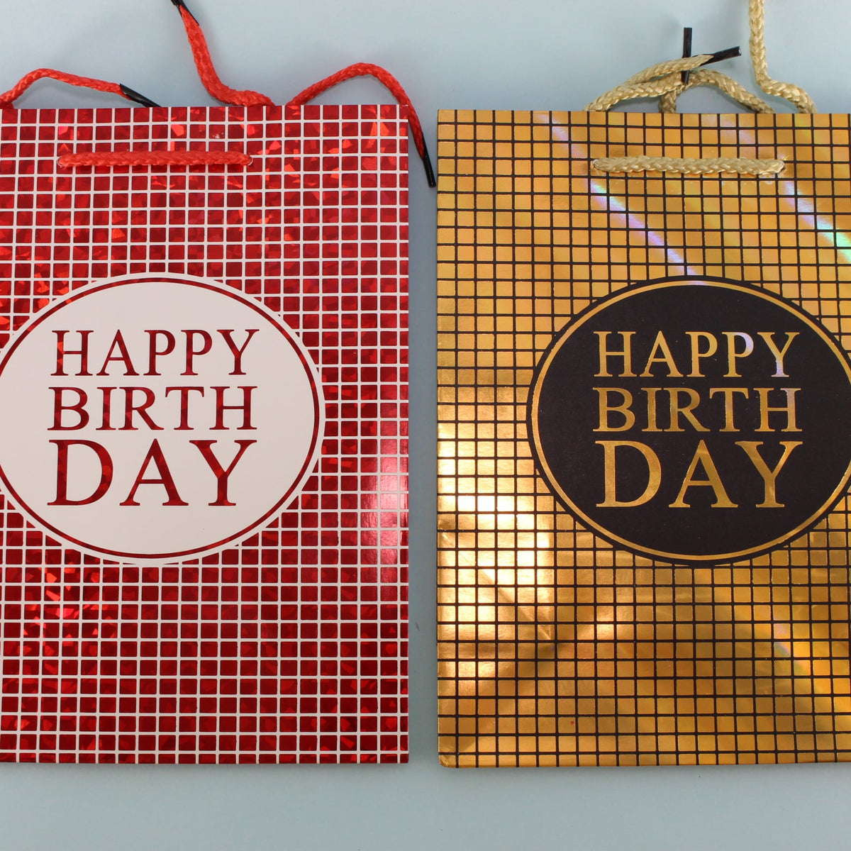 Bolsa de regalo pequeña metalizada happ