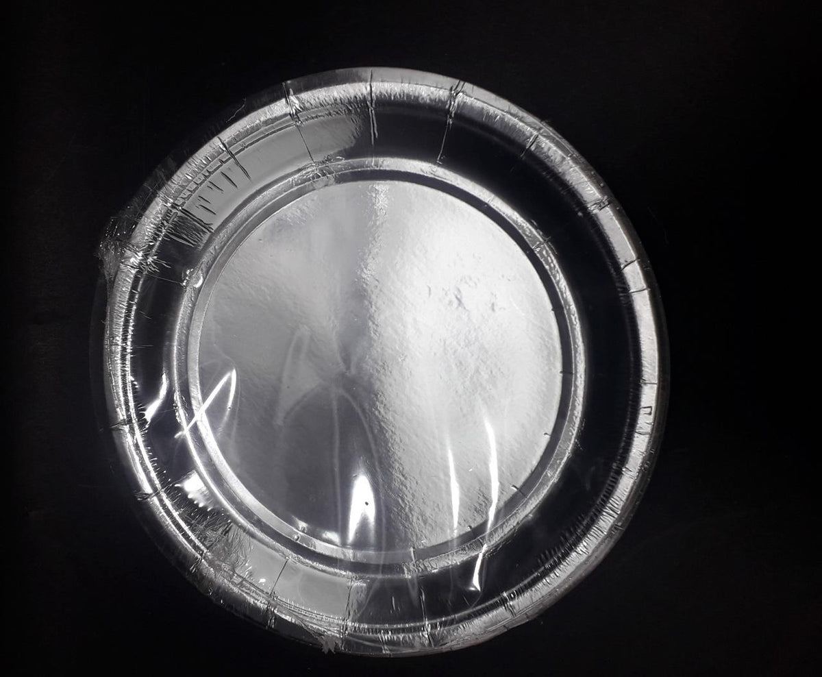 Plato plateado 18cm