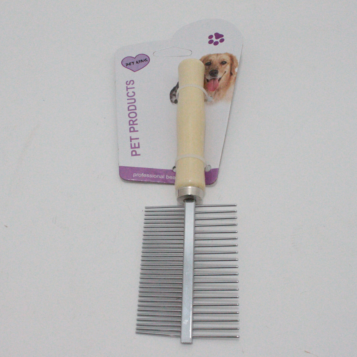 Peine para mascota metalico
