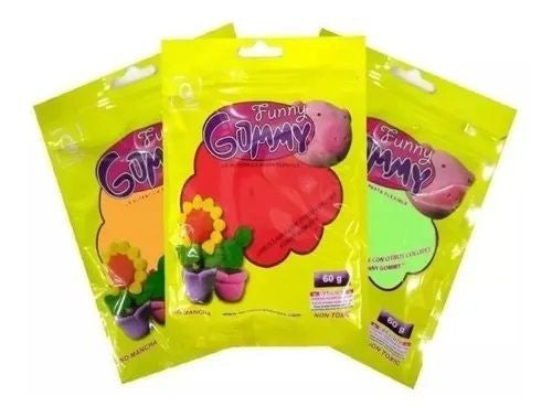 Funny Gummy Plastilina Flexible Para Man