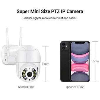 Camara Ip Wifi Exterior 1080p Infrarrojo
