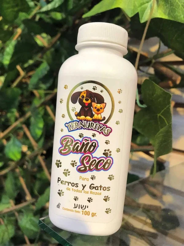 Baño en seco para mascota