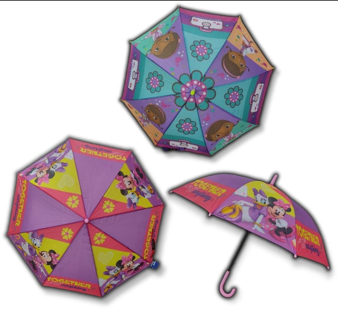 Sombrilla Infantil Impermeable Disney