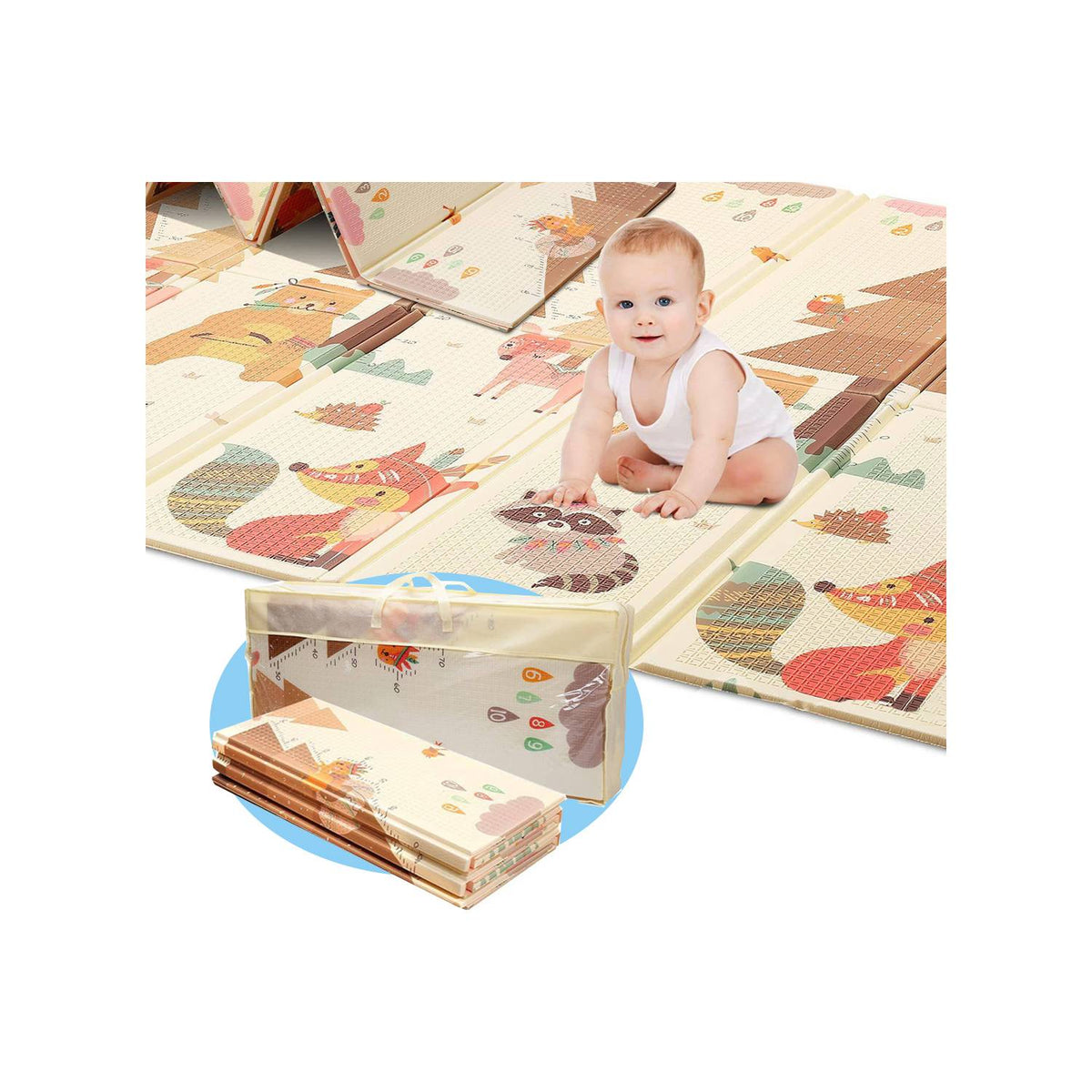 Tapete didactico plegable infantil