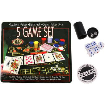 COMB JUEGO DE PÓKER+SET COPAS JACK DANIE