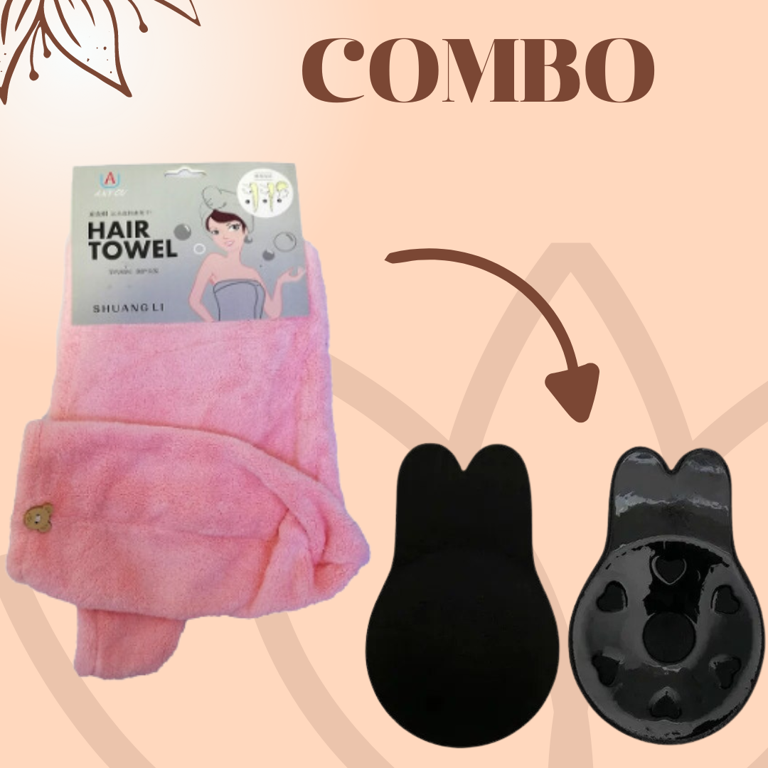COMBO PUSH UP+ TOALLA MICROFIBRA