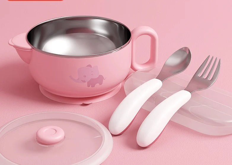 Set de Vajilla en Acero Inoxidable para