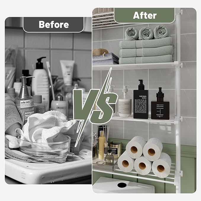 🚽Organizador De Baño De 3 Niveles🧻
