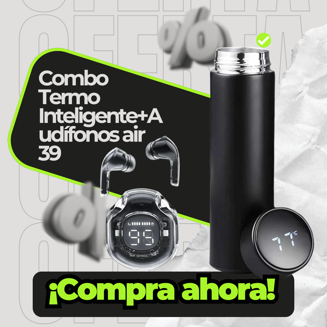 ComboTermoInteligenteAudífonos air 39(x)