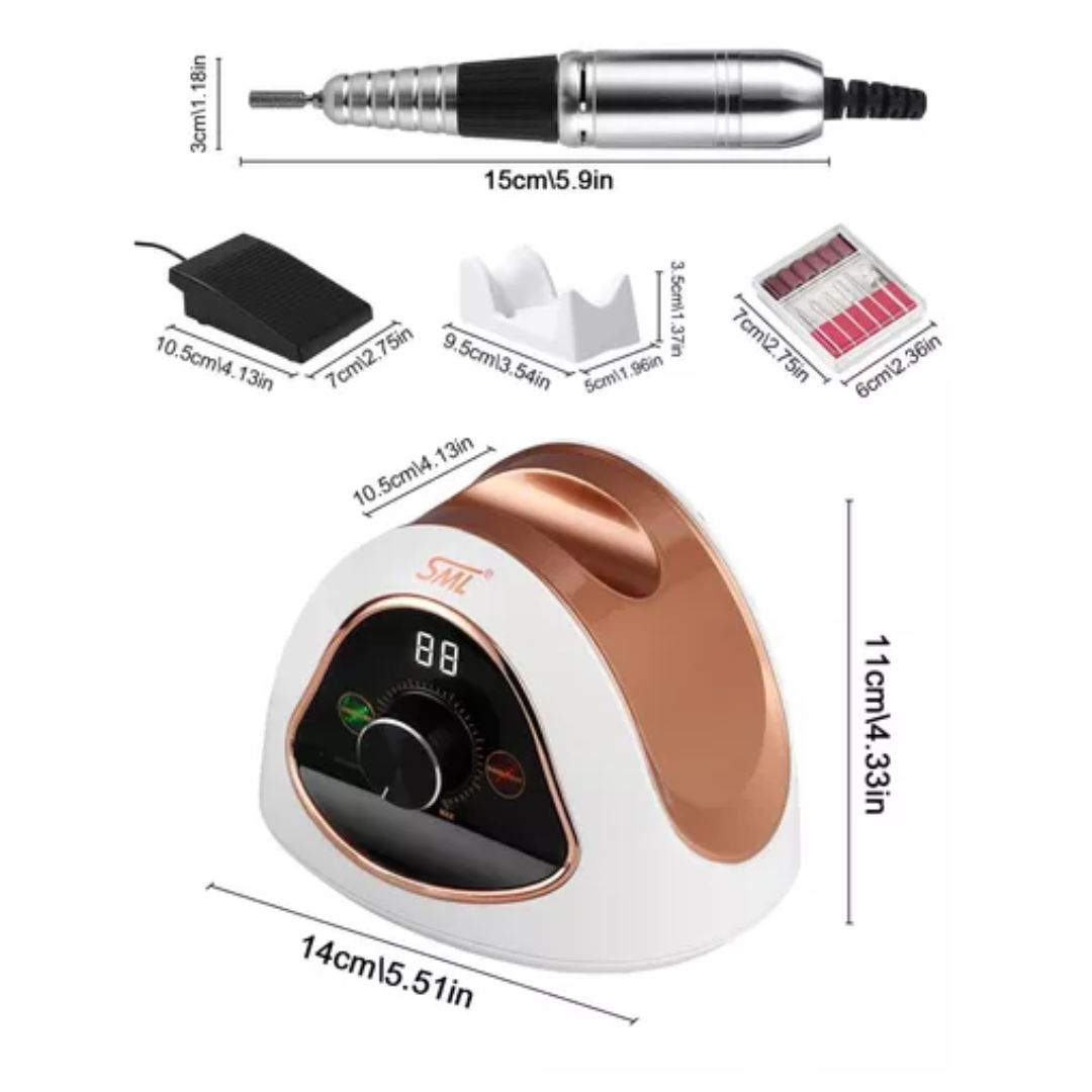 Pulidor De Uñas M15 45.000 Rpm Manicure