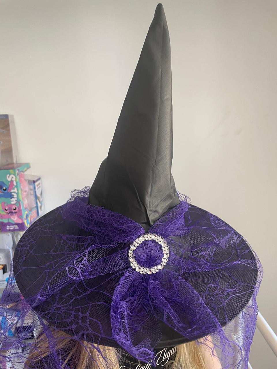 Sombrero de Bruja con Velo