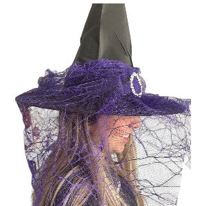 Sombrero de Bruja con Velo