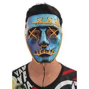 MASCARA PURGA LED-ANONIMUS HALLOWEEN