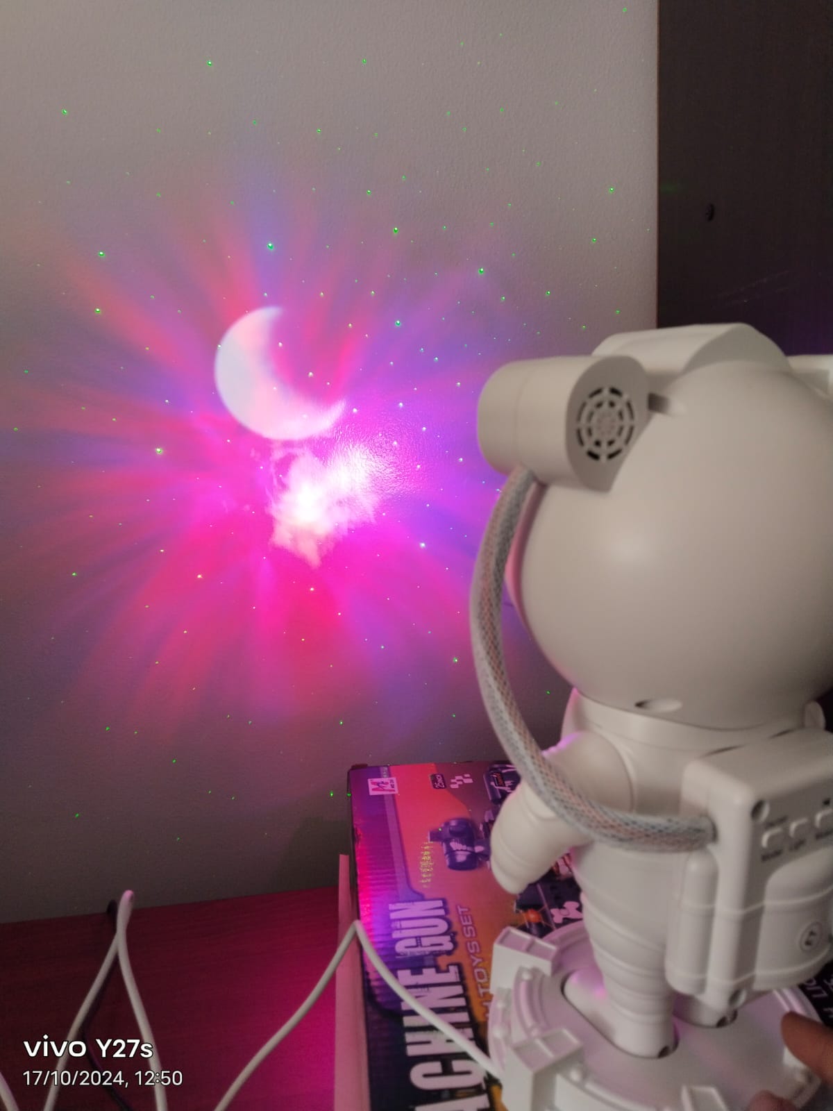 Astronauta proyector
