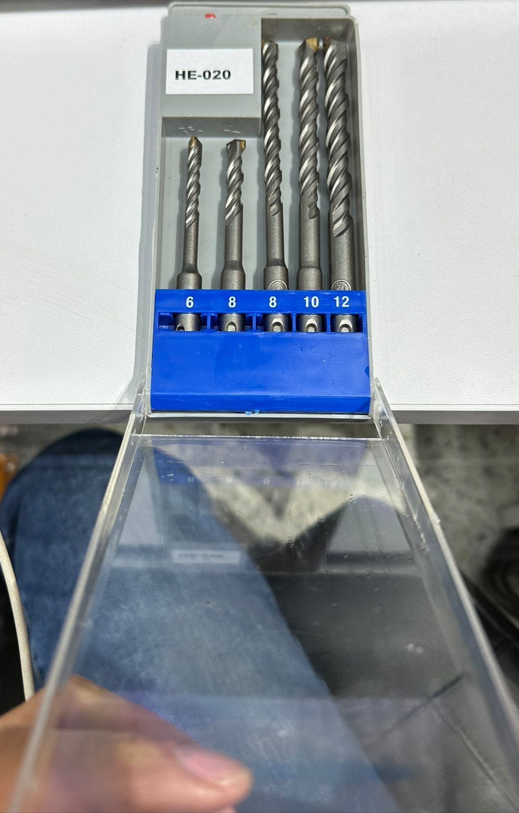 Set de brocas he-020