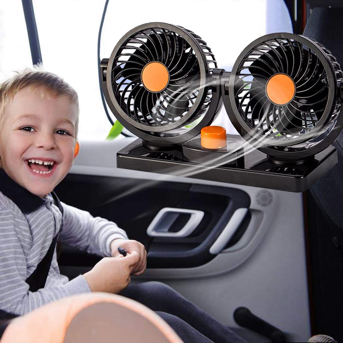 VENTILADOR DE CARRO GIRATORIO