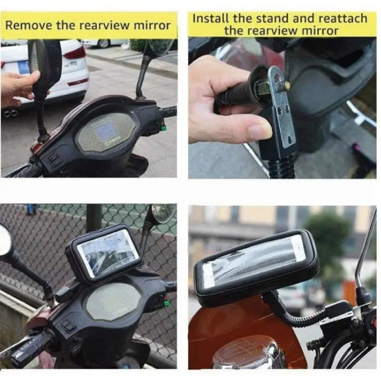 Soporte Bolso Porta Celular Moto