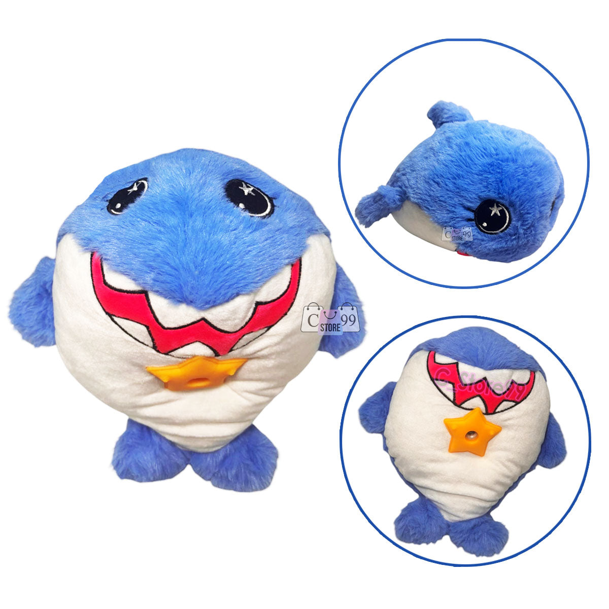 Peluche Tiburón Proyector Nocturno Niños