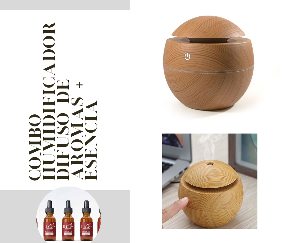 COMBO HUMIDIFICADOR + ESENCIA
