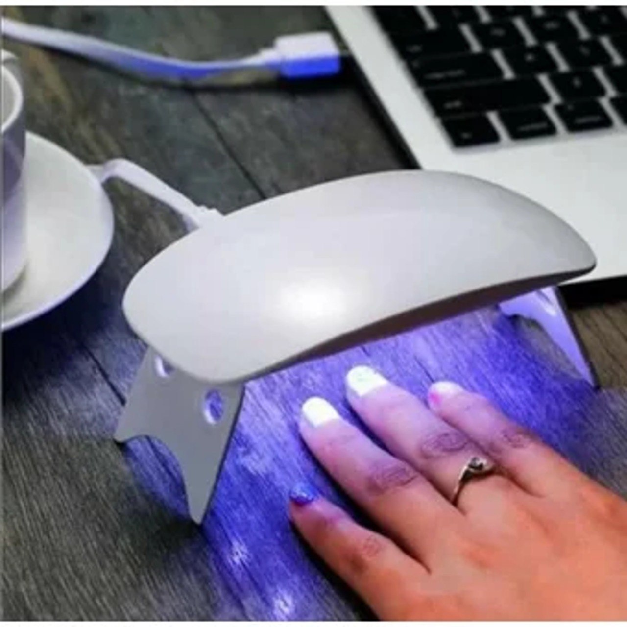 Combo x2Kit Uñas + x2Mini Lampara UV/LED