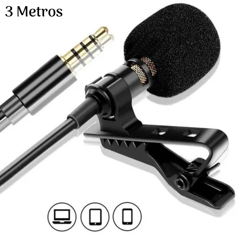 Microfono De Solapa Para Celular
