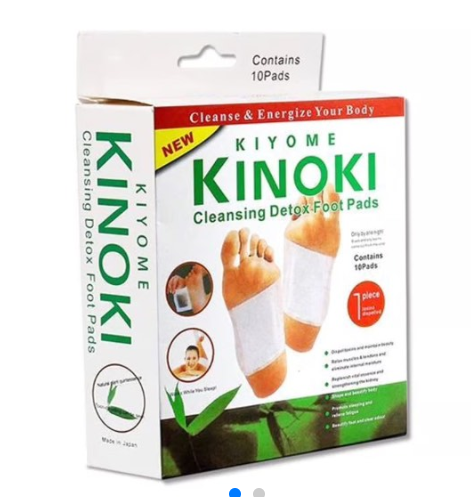 Parches desintoxicantes x 10 kinoki limp