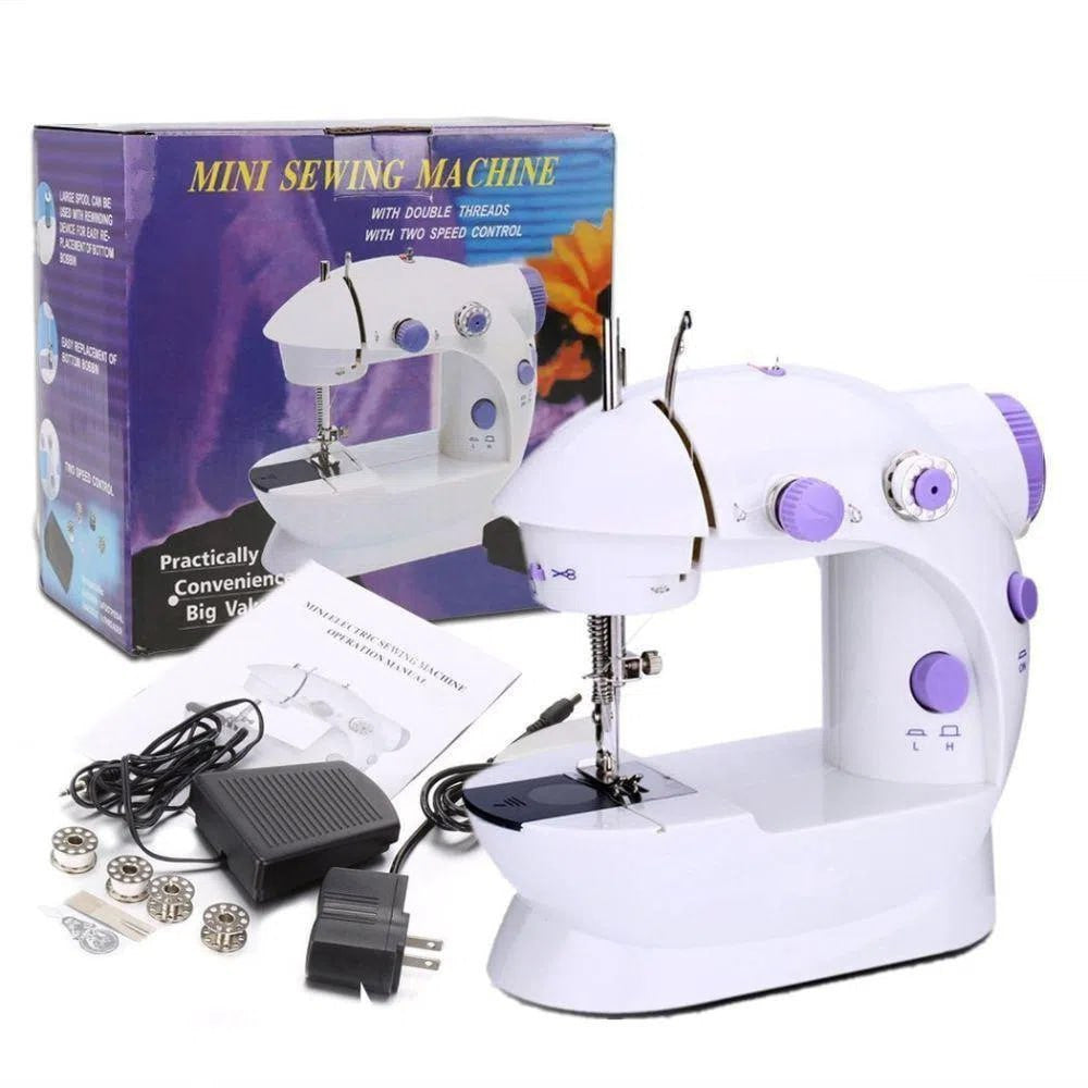 Mini máquinas de coser eléctrica