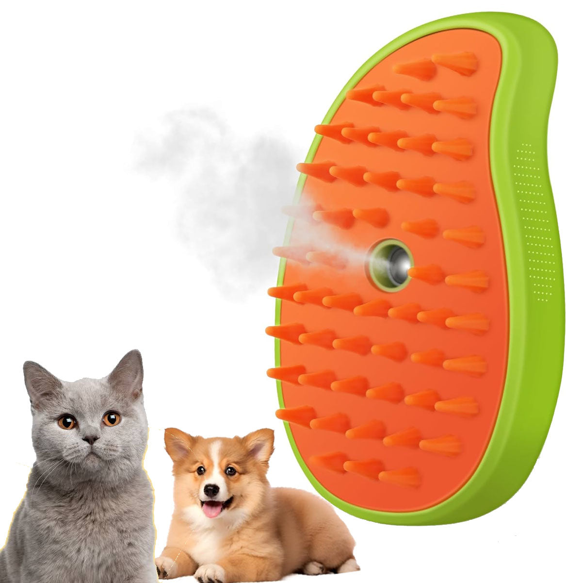 Cepillo De Vapor Quita Pelo Ovalado