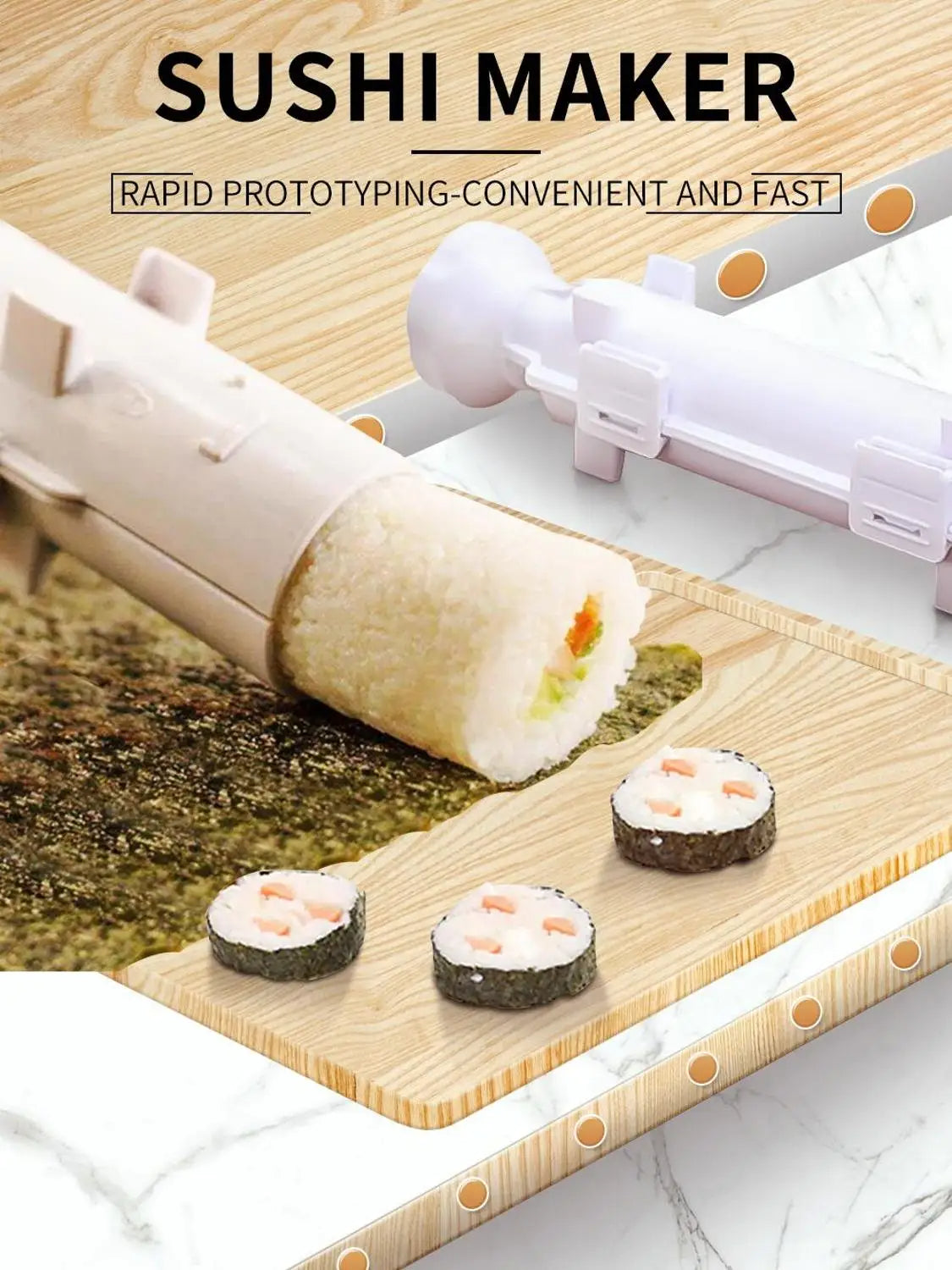 Maquina para hacer Sushi Redonda