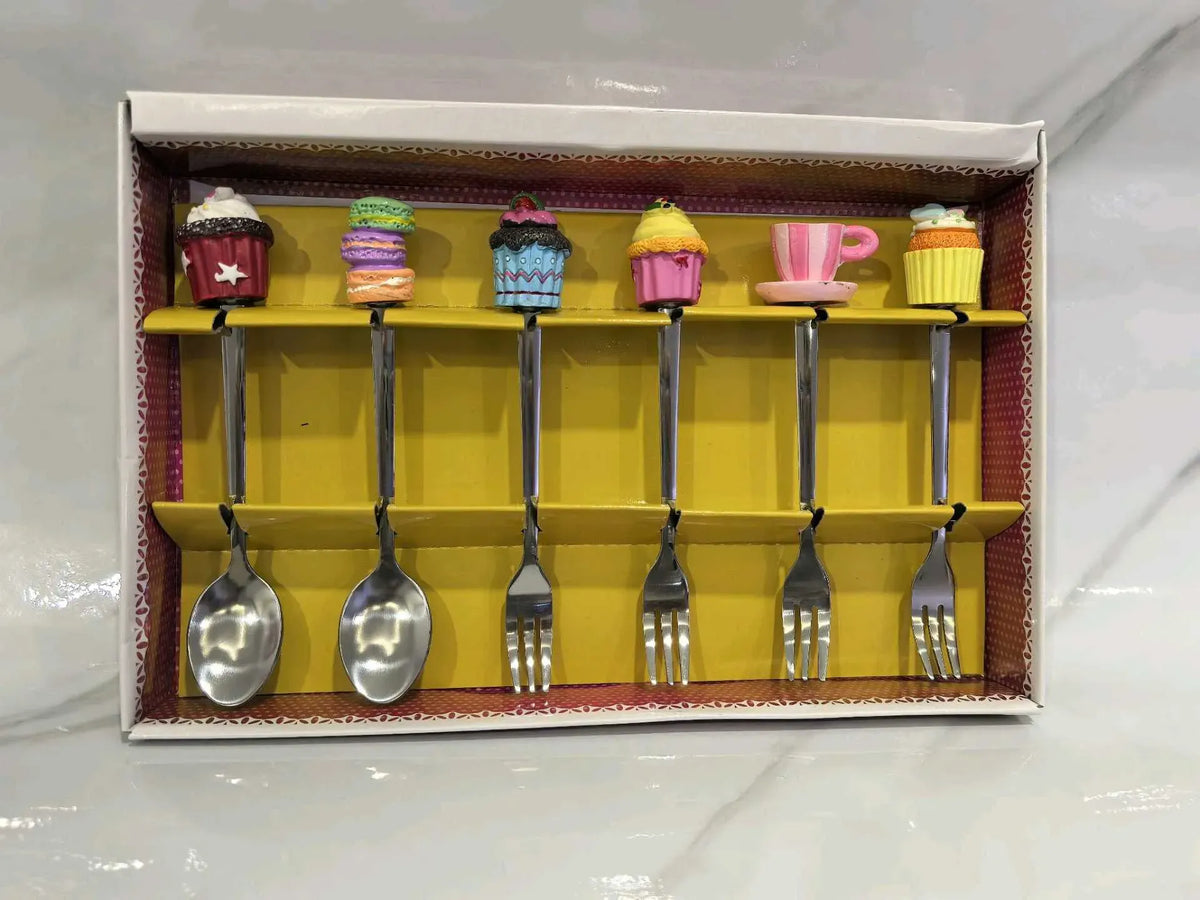 Set de cucharas y tenedores STCR01