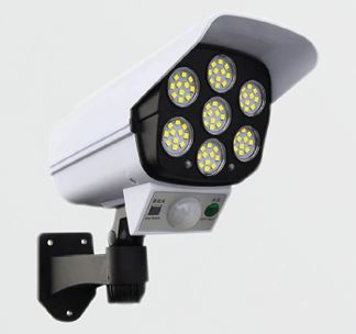 Cámara Falsa Solar 77 Led