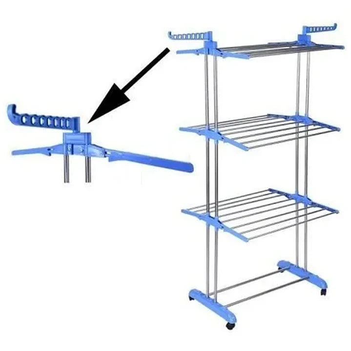 Tendedero Organizador Ropa Plegable3niv