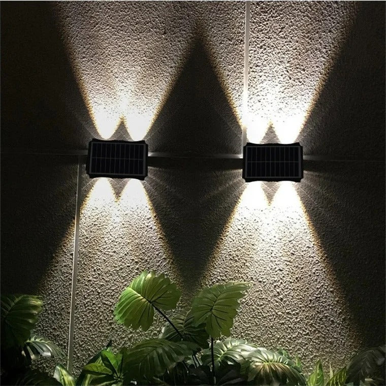 Lampara de pared LED Solar