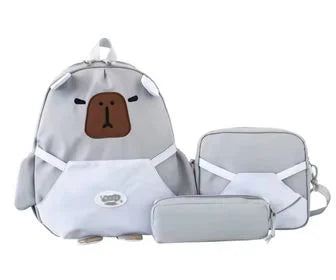 Mochila Capybara Orejas 3 En 1