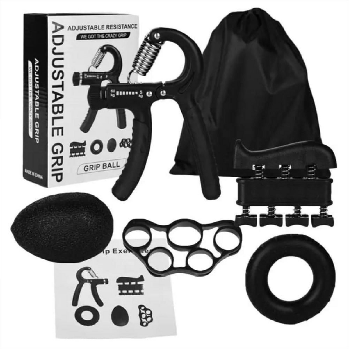 Kit de Ejercicio de Mano y Muñeca